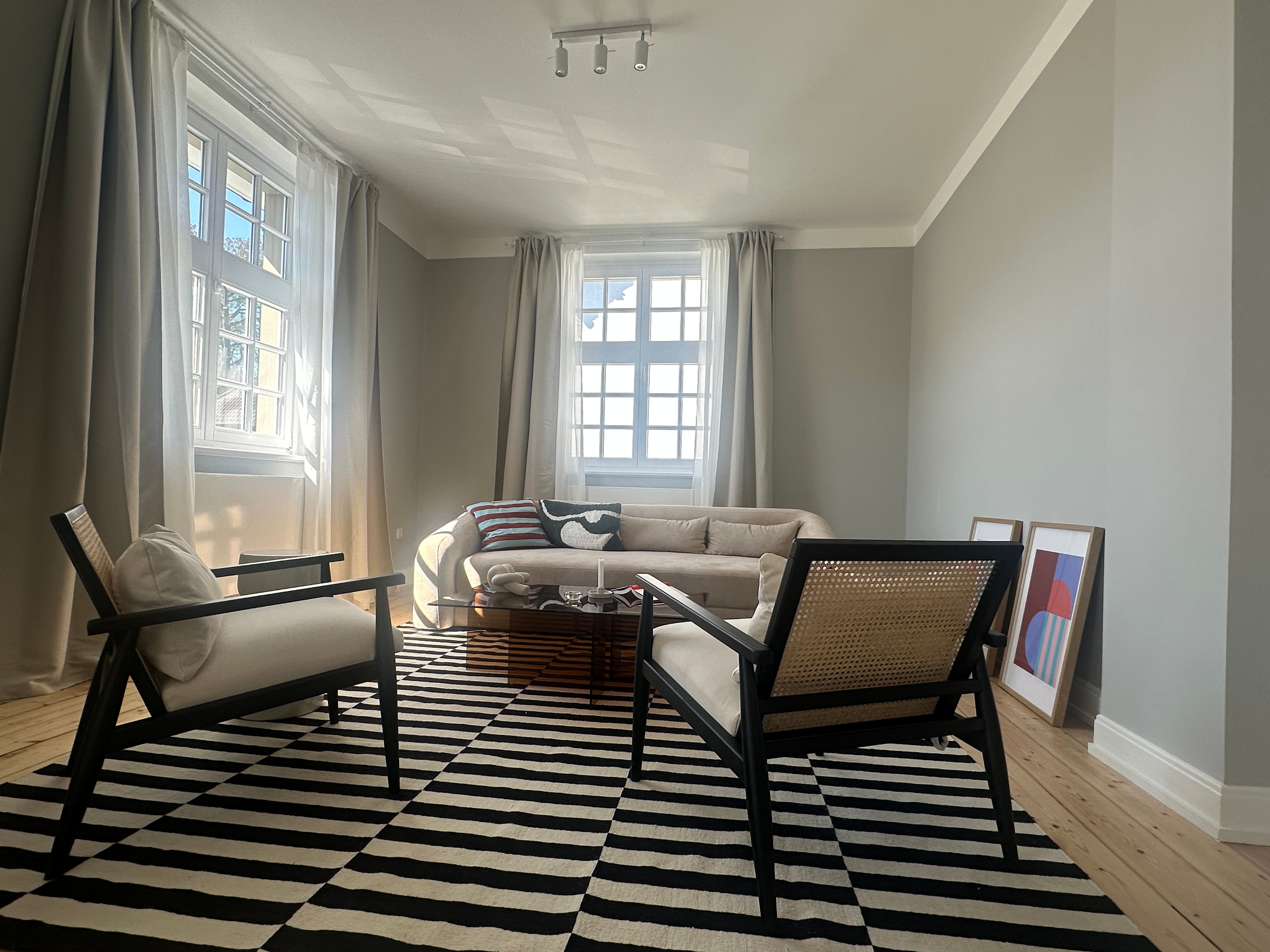 Listed Old Building 100 Sqm With Study And Balcony, Gütersloh City Center: Furnished, All-Inclusive - 10