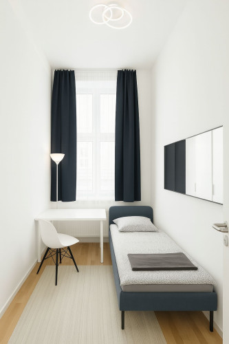 Stilvoll möblierte 8-Zimmer-Wohnung in zentraler Lage - ideal für große Teams oder Wohngemeinschaften - Gallery - 14