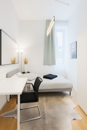 Stilvoll möblierte 8-Zimmer-Wohnung in zentraler Lage - ideal für große Teams oder Wohngemeinschaften - Gallery - 11