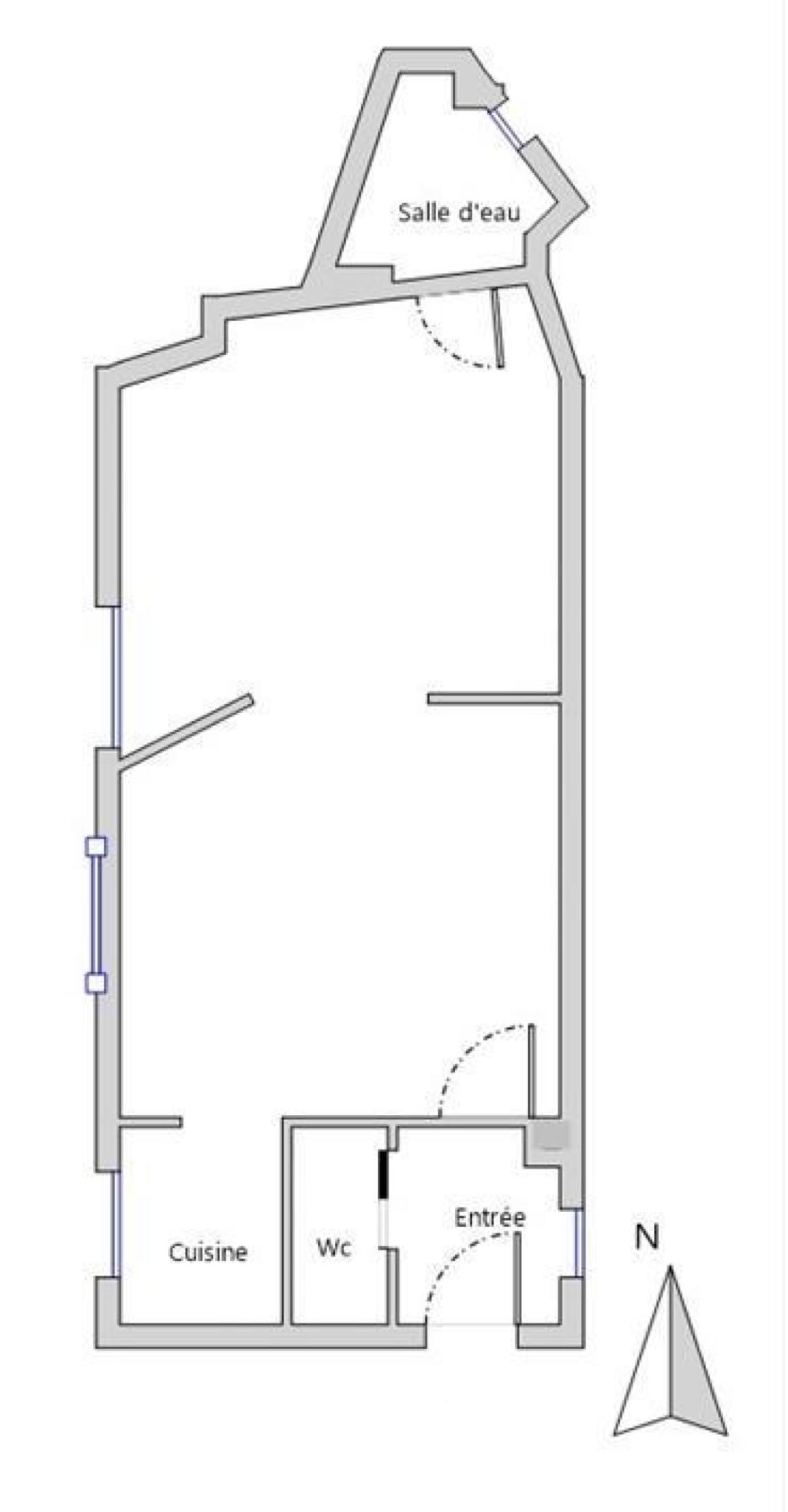 Quiet, Secure, And Airy Apartment - Courtyard-Facing - Typical Parisian Haussmannian Building - 2