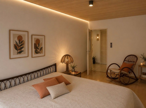 Sunny, central and quiet 3-room apartment