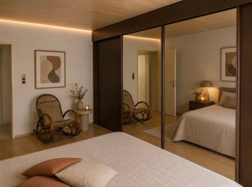 Sunny, central and quiet 3-room apartment