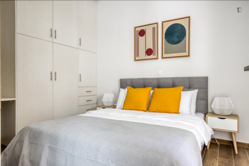 1-Bedroom apartment with a patio, in Neo Pagkrati