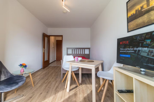 Simple and central studio in Mannheim