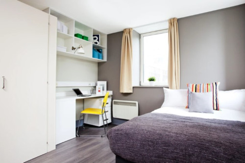  Extra Large High Double En-Suite  -  Margaret Rule Hall Unite, Portsmouth  - Gallery -  1