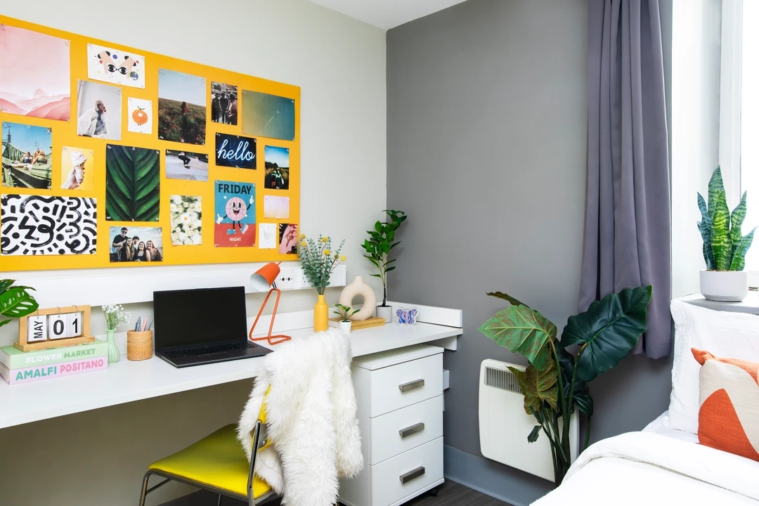 Large Standard Double En-Suite - Margaret Rule Hall Unite, Portsmouth - Gallery - 4