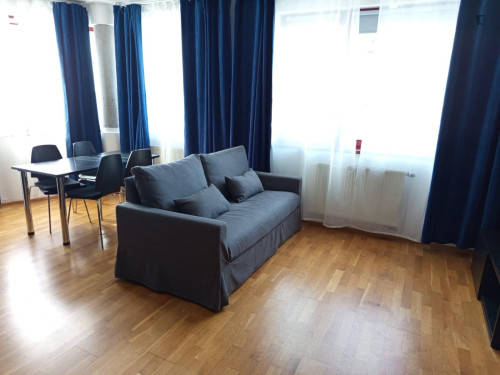Comfy 1-bedroom flat near the Střížkov subway station