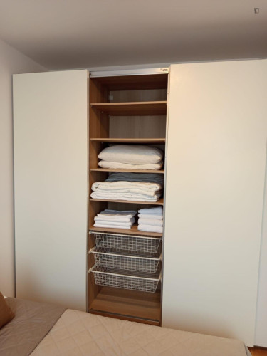 Comfy 1-bedroom flat near the Střížkov subway station