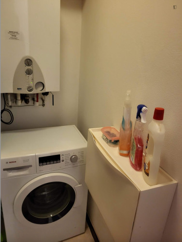 Welcoming 1-bedroom flat near the University of Economics and Business