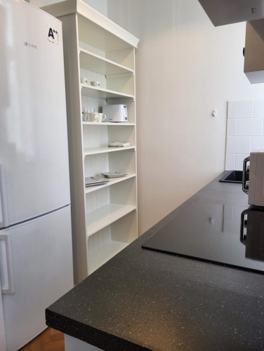 Welcoming 1-bedroom flat near the University of Economics and Business