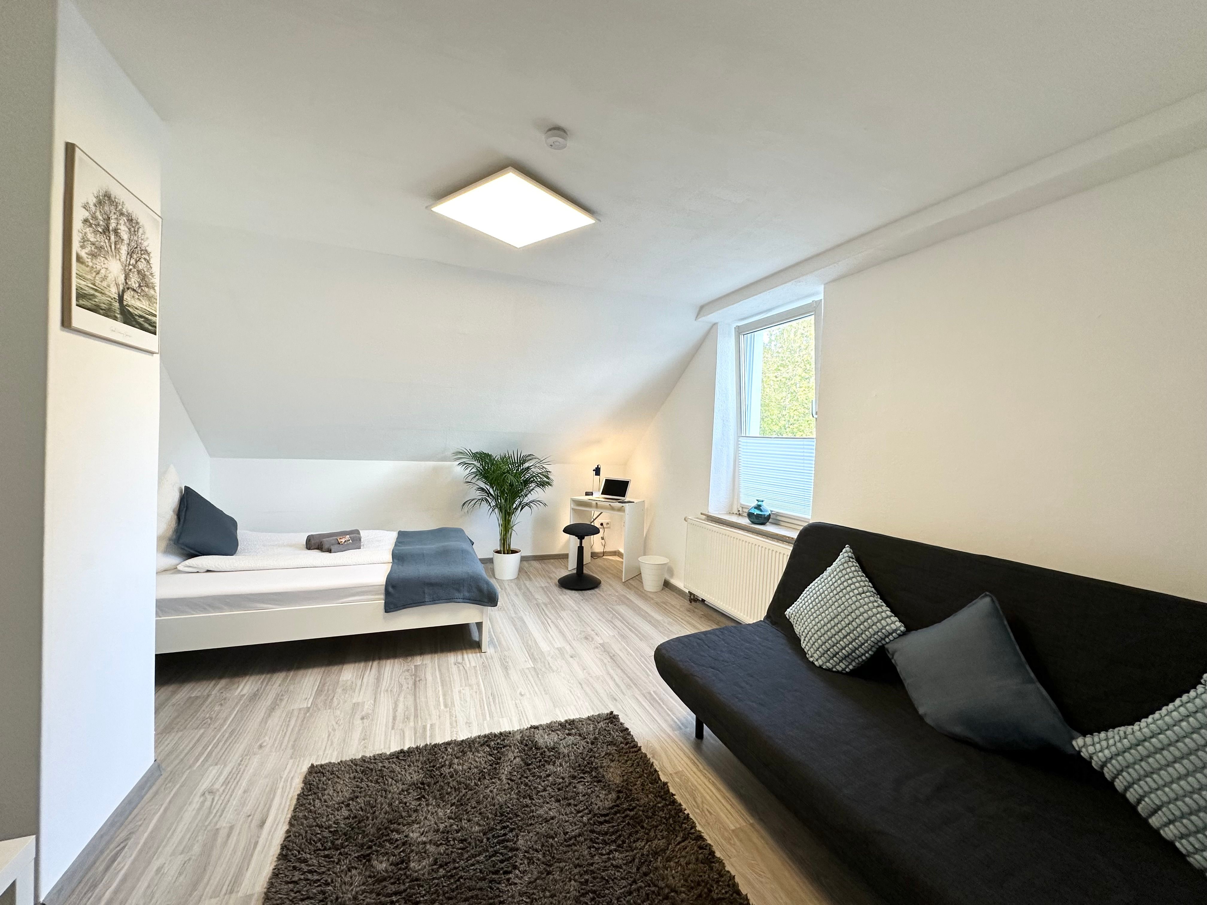 Modern Möblierte 2-Zimmer-Wohnung Mit Parkplatz & WLAN | Wohnen Auf Zeit In Herne - 14