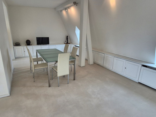 Elegant turnkey penthouse apartment with elevator and bathtub