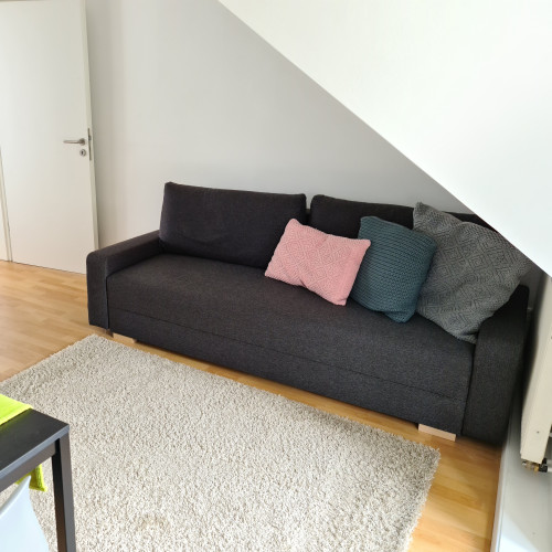 Modern and bright 2 room apartment with a private balcony on the top floor in Munich