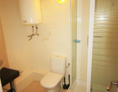 Studio, with outdoor area