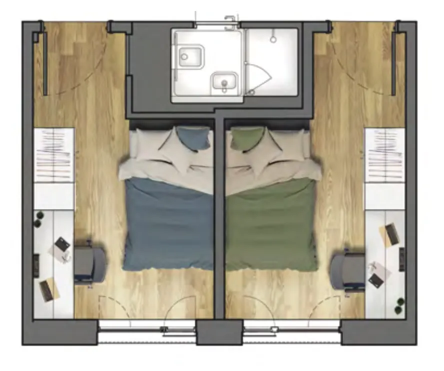 6-8 Bed Flat - 2