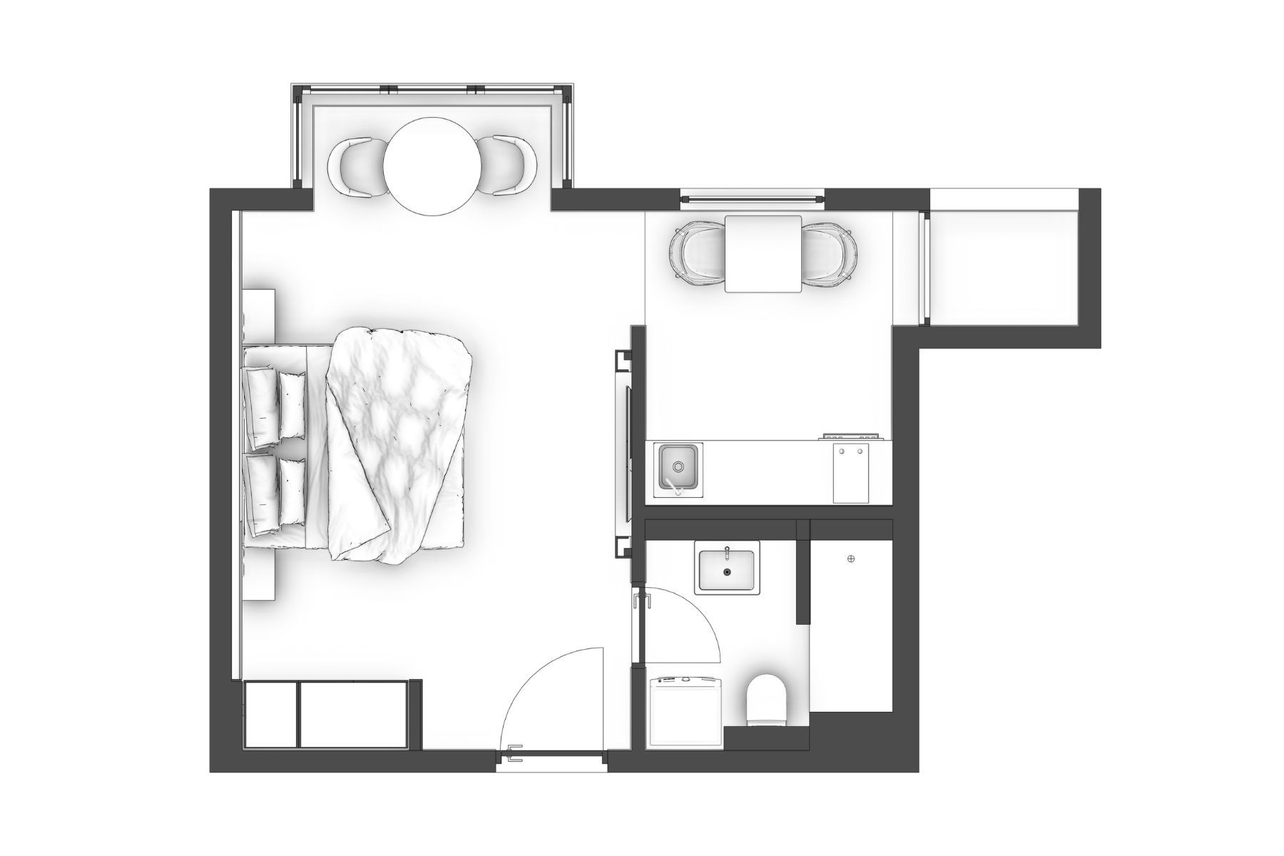 Modern & Fully Furnished Apartment With Balcony In Cologne-Mülheim - 11