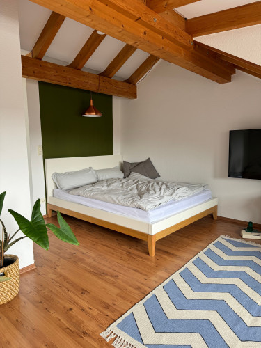 Cozy, perfectly located loft with a lot of natural light and calm backyard