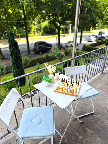 Stylish Furnished Apartment with Balcony next to Zoopark | Düsseldorf-Düsseltal