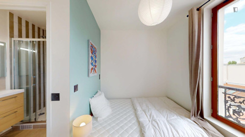 Charming double ensuite bedroom close to the Belleville subway station - Gallery - 17