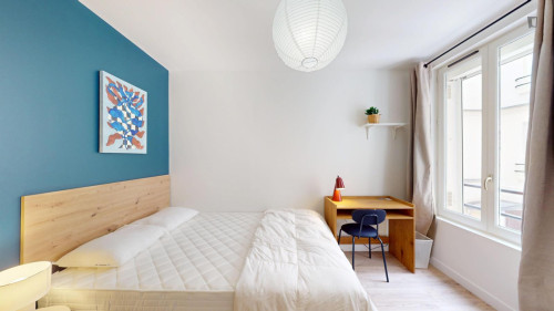 Cozy double bedroom near the Belleville subway station - Gallery - 20