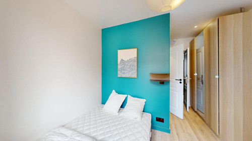 Bright double bedroom near the Belleville subway station - Gallery - 19