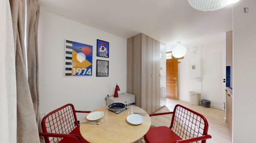 Cozy studio near the Belleville subway station - Gallery - 9