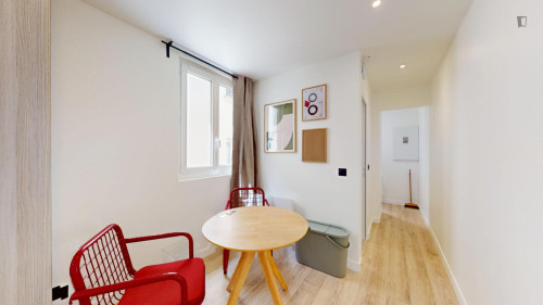Inviting studio near the Park of Buttes Chaumont - Gallery - 6