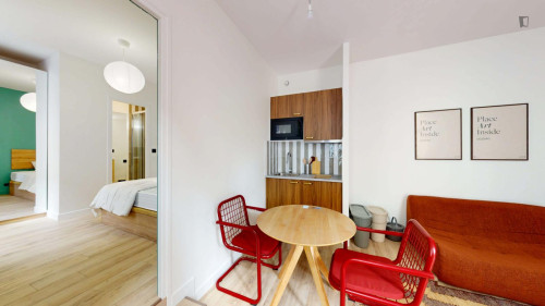 Inviting studio near Parc des Buttes-Chaumont  - Gallery - 8
