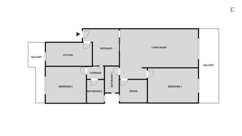 Welcoming 2-bedroom flat in Ampelokipoi