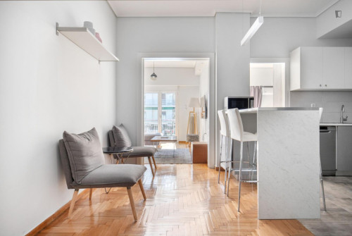 Welcoming 2-bedroom flat near the The Business College of Athens - Gallery - 5
