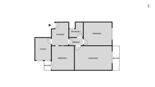 Charming 2-bedroom flat near The Metropolitan College