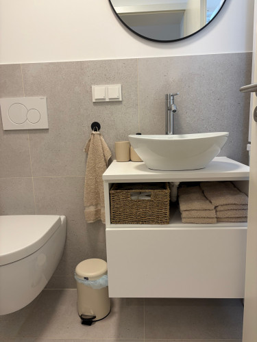 Newly Renovated Furnished Apartment near Mainz | 7 min by Train | Terrace | Surrounded by Vineyards and Wineries