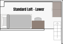 Standard Loft Room – Lower - 11