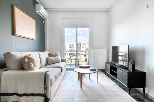 Welcoming 1-bedroom flat in Cholargos - Gallery - 5