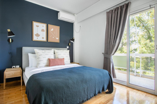 Welcoming 1-bedroom flat in Cholargos