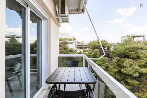 Welcoming 1-bedroom flat in Cholargos - Gallery - 10