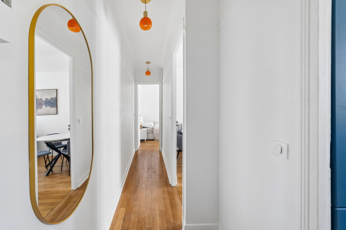 Elegant 1-bedroom apartment with balcony on a high floor, newly renovated in the Heart of Auteuil Village (Metro Line 9) - Gallery - 8