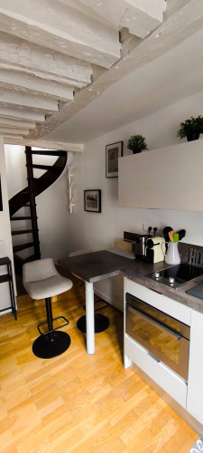 Quiet psy duplex apartment in the center of Paris - Gallery - 7
