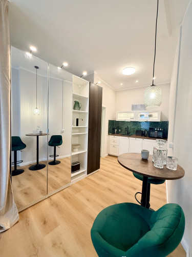 Elegantly furnished studio apartment at Burgwall – ideal for commuters - Gallery - 4