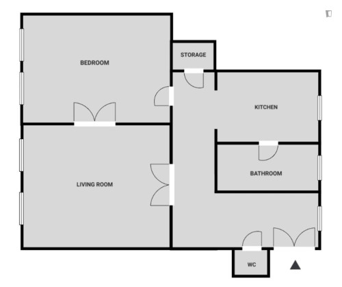Lovely 1-bedroom flat near the University of Technology