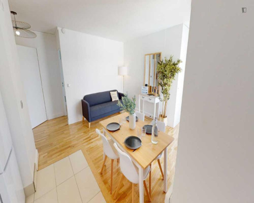 Inviting double bedroom in Beaugrenelle - Gallery - 7