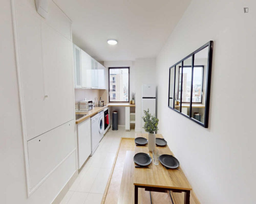 Appealing double bedroom in 15th arrondissement - Gallery - 7