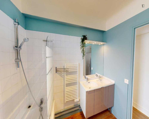 Charming double bedroom in 17th arrondissement - Gallery - 7