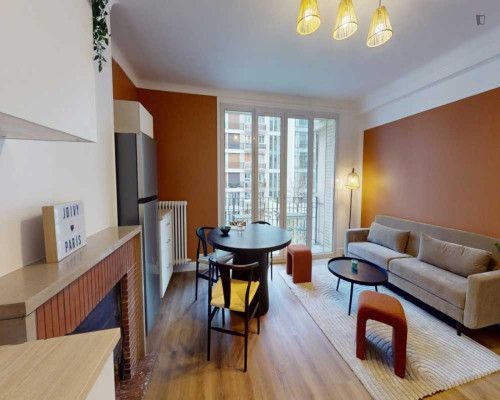 Very nice double ensuite bedroom in 17th arrondissement - Gallery - 17