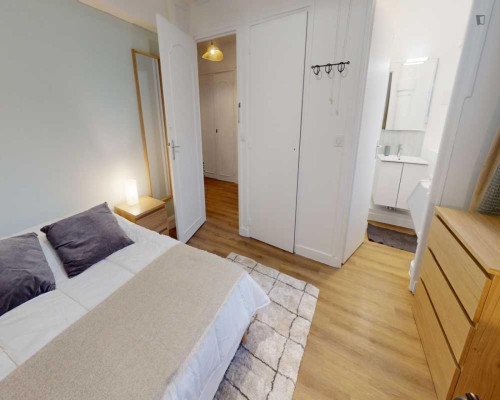 Very nice double ensuite bedroom in 17th arrondissement - Gallery - 22
