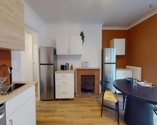 Very nice double ensuite bedroom in 17th arrondissement - Gallery - 11