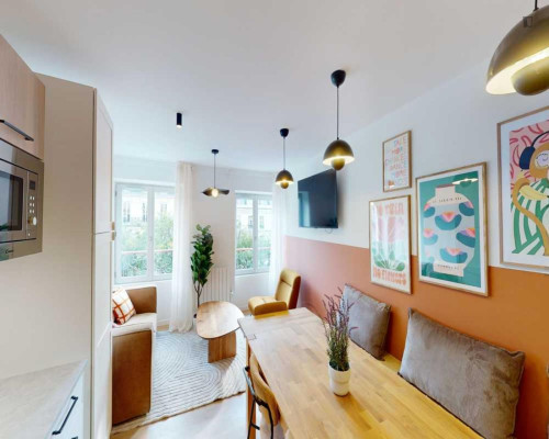 Neat and cosy double ensuite bedroom in 9th arrondissement - Opera - Gallery - 13