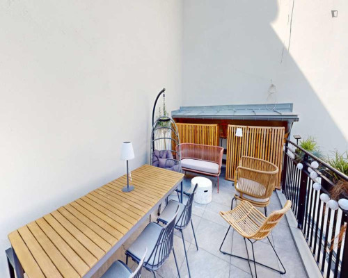 Neat and cosy double ensuite bedroom in 9th arrondissement - Opera
