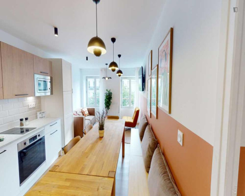 Appealing double ensuite bedroom in 9th arrondissement - Opera - Gallery - 12