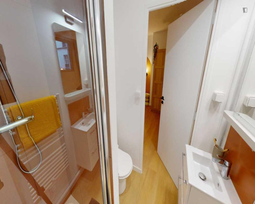 Appealing double ensuite bedroom in 9th arrondissement - Opera - Gallery - 16